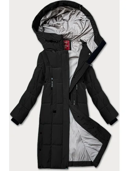 Černá dámská zimní prošívaná bunda model 21248054 - LHD Černá dámská zimní prošívaná bunda model 21248054 - LHD