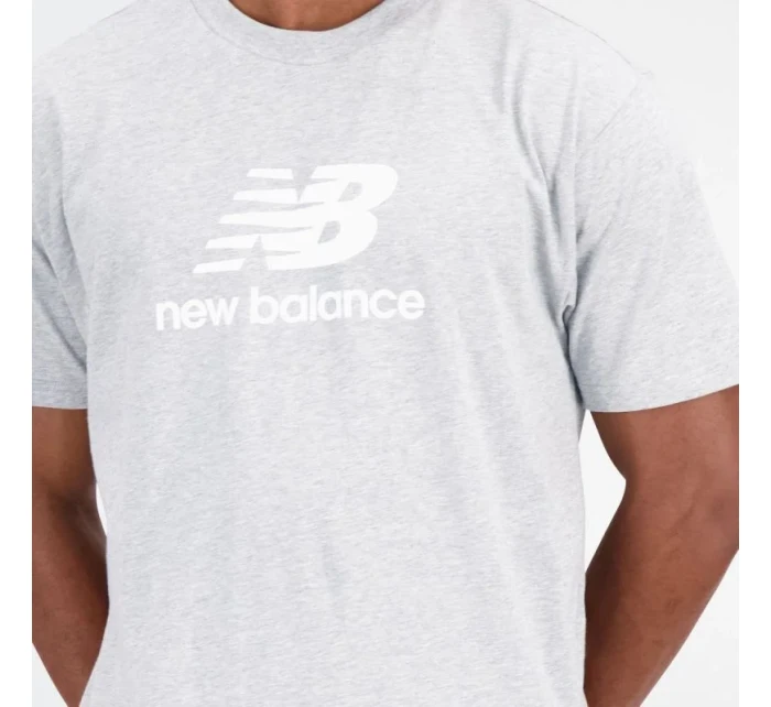 New Balance t-shirt Essentials Stacked Logo Co M MT31541AG pánské New Balance t-shirt Essentials Stacked Logo Co M MT31541AG pánské