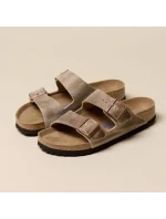 Birkenstock Arizona Soft Footbed Oiled Leather Tabacco Brown úzké žabky pro muže/dámy (0552813) Birkenstock Arizona Soft Footbed Oiled Leather Tabacco Brown úzké žabky pro muže/dámy (0552813)