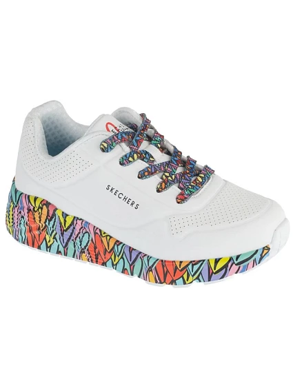 Skechers Uno Lite – Subtle Love 314088L-WMLT bílé 31 Skechers Uno Lite – Subtle Love 314088L-WMLT bílé 31