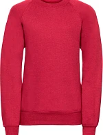 Russell Athletic 762B Dětská raglánová mikina 10.762B classic red
