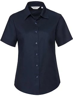 Halenka Oxford s krátkým rukávem 11. bright navy model 22475373 - Russell Athletic