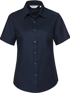 Russell Athletic 933F Halenka Oxford s krátkým rukávem 11.933F bright navy