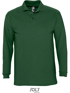 SOL'S Winter II Piqué polo s dlouhým rukávem 25.1353 golf green