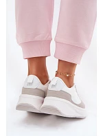 Dámské tenisky na platformě Bílé model 22074769 - GAP Dámské tenisky na platformě Bílé model 22074769 - GAP