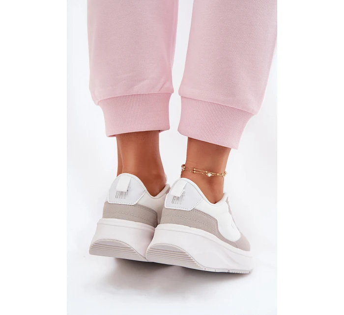 Dámské tenisky na platformě Bílé model 22074769 - GAP Dámské tenisky na platformě Bílé model 22074769 - GAP