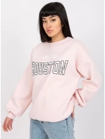 Mikina EM BL 617 H.21X světle růžová