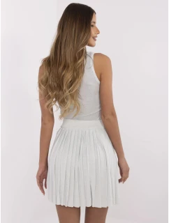 Sukně NM SD RB62367.47P stříbrná