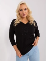 Bluzka RV BZ model 18965377 czarny - FPrice Bluzka RV BZ model 18965377 czarny - FPrice