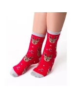 Ponožky Steven art.136 Świąteczne damskie 35-40