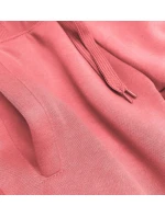 Růžové teplákové kalhoty model 15537898 - J.STYLE