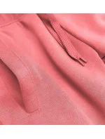 Růžové teplákové kalhoty (CK01-37)