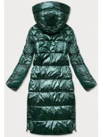 DŁUGA ZIMOWA KURTKA DAMSKA Z ZIELONA model 21242582 - Ann Gissy DŁUGA ZIMOWA KURTKA DAMSKA Z ZIELONA model 21242582 - Ann Gissy