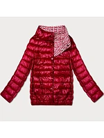 Lekko ocieplana dwustronna kurtka do bioder Goodlookin czerwona (P21-7213/7212-16)