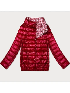 Lekko ocieplana dwustronna kurtka do bioder Goodlookin czerwona (P21-7213/7212-16)