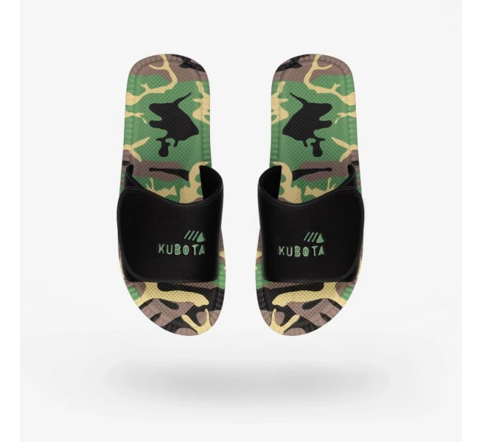 Kubota žabky na suchý zip multicolor moro black K24AW-100-002-23-1 Kubota žabky na suchý zip multicolor moro black K24AW-100-002-23-1