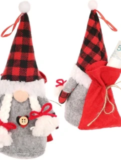 DEKORATIVNÍ MICKEY S DÁRKOVOU TAŠKOU 20CM DÍVKA