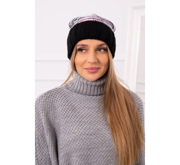 Dámská čepice Feba K330 černá Dámská čepice Feba K330 černá