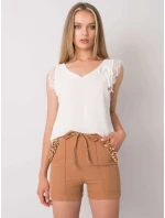 Dámský top DHJ TP 13317.25P bílá