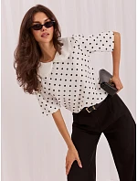 Bluzka MI BZ model 22272227 biały - FPrice Bluzka MI BZ model 22272227 biały - FPrice