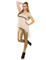 Sexy KouCla High Shirt with chain & model 19600005 - Style fashion