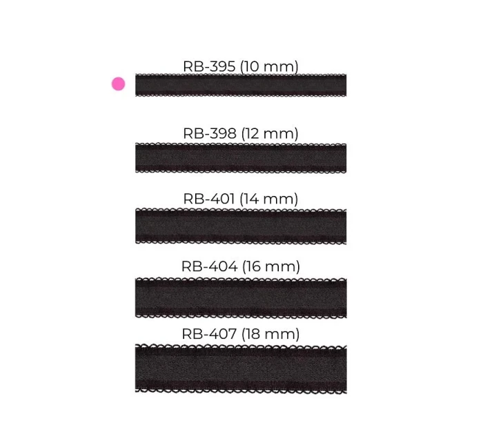 Látková ramínka k podprsence RB 394,395 10mm - Julimex Látková ramínka k podprsence RB 394,395 10mm - Julimex