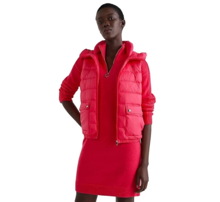 DÁMSKÁ BUNDA BEZ RUKÁVŮ S KAPUCÍ TOMMY HILFIGER