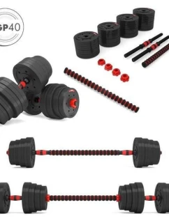 Kompozitní činky-Straps 2v1 SGP40 HMS 40kg