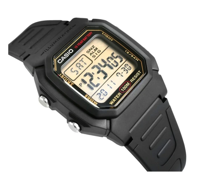 Pánské hodinky CASIO W-800HG-9AVDF + BOX Pánské hodinky CASIO W-800HG-9AVDF + BOX