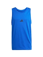 Pánské tričko adidas Essentials Small Logo Tank modré JE8978 pánské Pánské tričko adidas Essentials Small Logo Tank modré JE8978 pánské