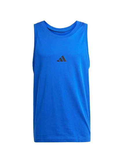 Pánské tričko Essentials Small Logo Tank modré model 22267414 pánské - ADIDAS Pánské tričko Essentials Small Logo Tank modré model 22267414 pánské - ADIDAS