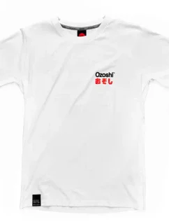 Ozoshi Pánské tričko Isao M white Tsh O20TS005