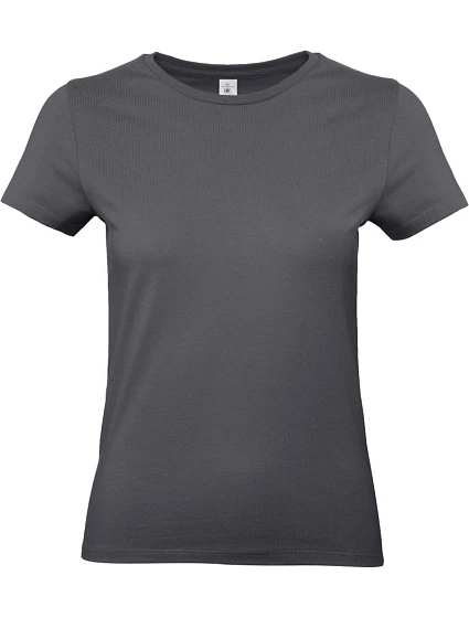 B&C #E190 /women Dámské tričko z těžké bavlny 01.004T dark grey B&C #E190 /women Dámské tričko z těžké bavlny 01.004T dark grey