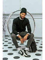 JN Mikina s kapsou 02.0 black model 22494208 - Daiber