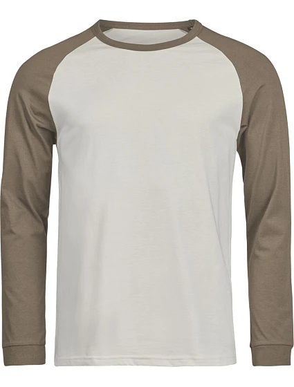 Tee Jays TJ 1170 Baseballové tričko s dlouhým rukávem "Unlabeled" 18.1170 cement/clay Tee Jays TJ 1170 Baseballové tričko s dlouhým rukávem "Unlabeled" 18.1170 cement/clay