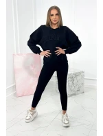 Bavlněná souprava California černá