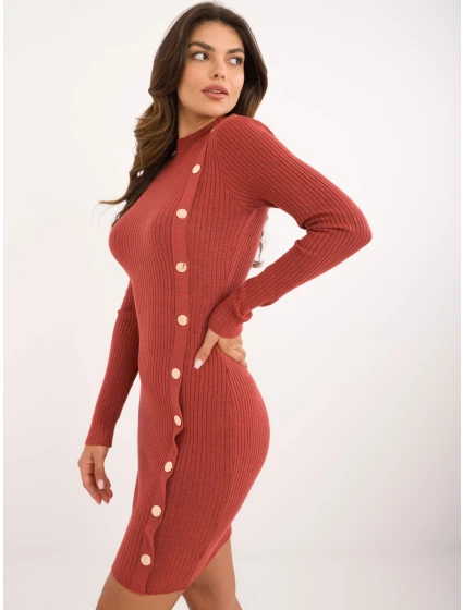 Šaty AT SK 2345 2.32 tmavě oranžová