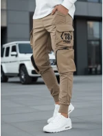 FashionStreet béžové pánské bojové kalhoty UX4166