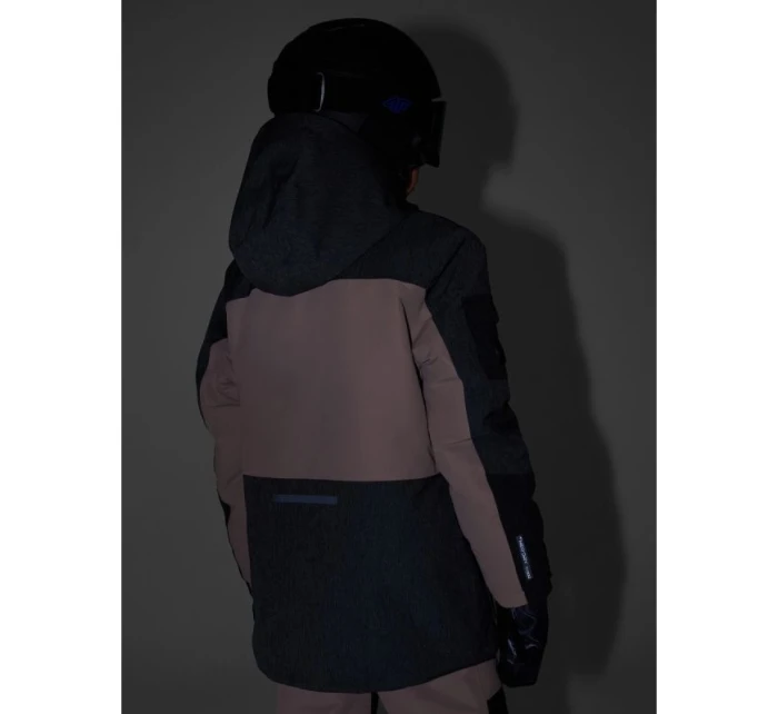 Dětská snowboardová bunda 10000 s membránou 4F 4FJRAW25TTJAU1039-82S