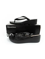 model 22116972 Fem dámské žabky pohodlné černé módní na platformě dámské - Ipanema