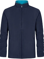 Promodoro 7961 Pánská dvojitá fleecová bunda 40.7961 navy/aqua