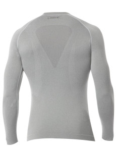 Pánské funkční tričko s dlouhým rukávem IRON-IC - šedá Barva: Šedá-IRN, Velikost: