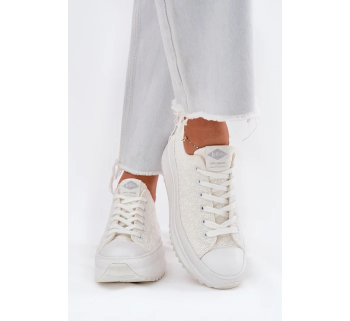 Dámské Tenisky S Na Platformě  Bílé model 21694071 - Lee Cooper