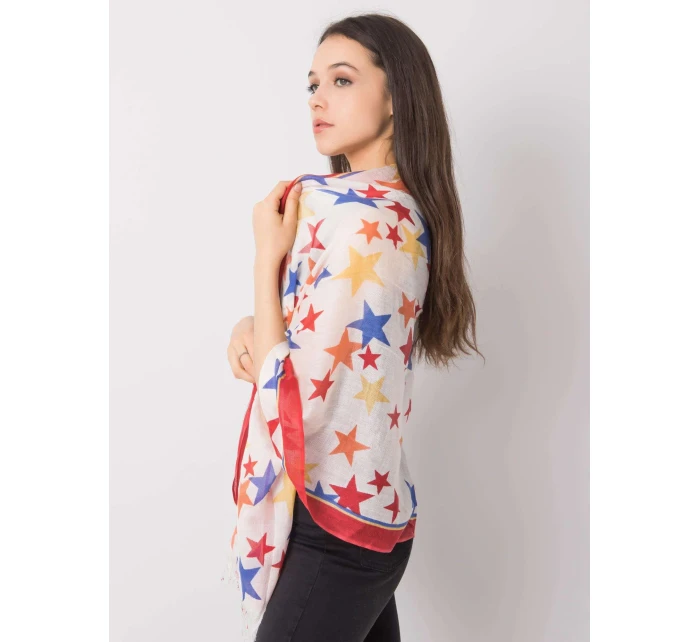 Šátek AT CH 1237 bílý a červený