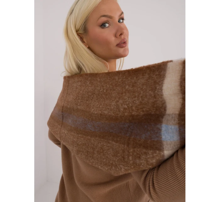 Szalik AT SZ model 20473736 brązowy - FPrice