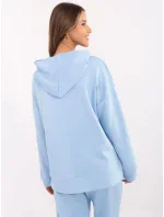 Mikina DHJ BL 20510.68 světle modrá