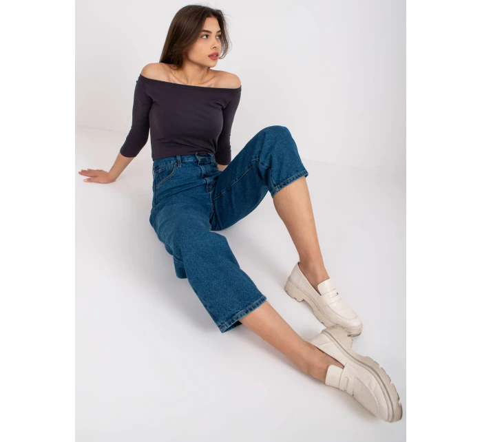 Džíny RO kalhoty SP model 17228490 tmavě modrá - FPrice Džíny RO kalhoty SP model 17228490 tmavě modrá - FPrice