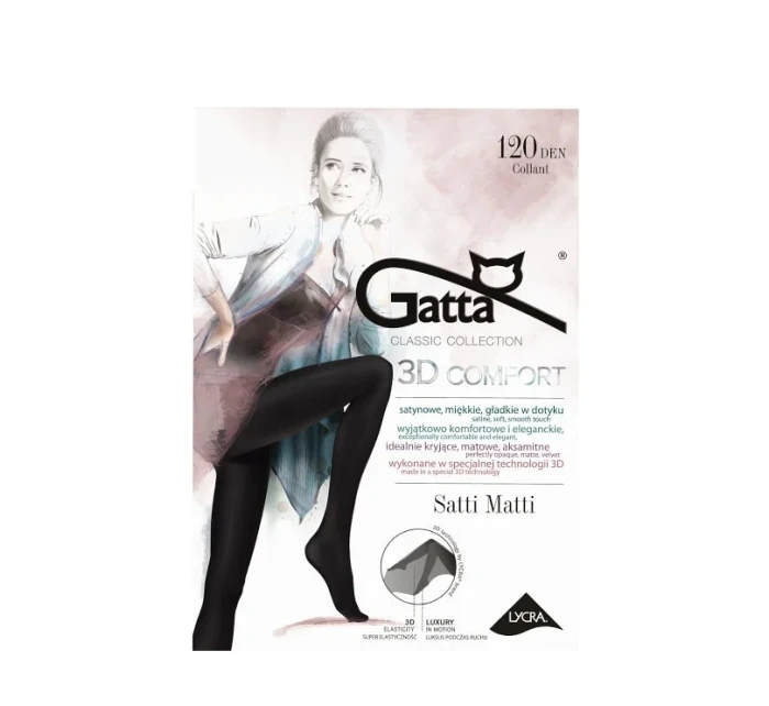 Dámské punčochové kalhoty Gatta Satti Matti 120 den Dámské punčochové kalhoty Gatta Satti Matti 120 den