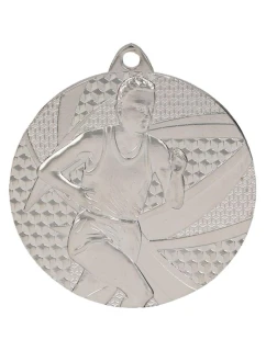 Stříbrná medaile - běh - ocelová medaile