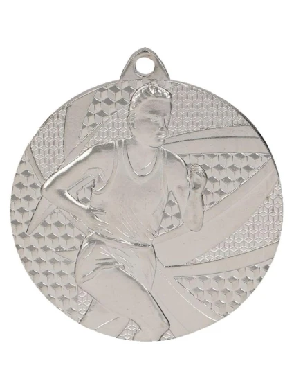 Stříbrná medaile - běh - ocelová medaile